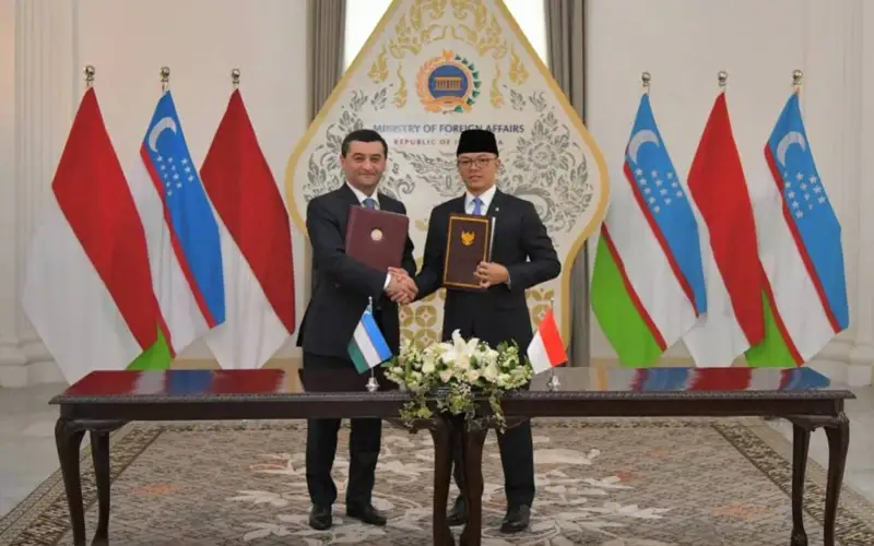 Uzbekistan, Indonesia sign visa exemption agreement for diplomatic passport holders