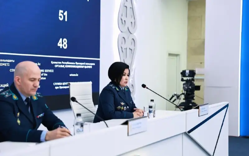 Otbasylyq turmystyq zorlyq-zombylyqqa qarsy kúres jónindegi basqarma bastyǵy, polıtsııa podpolkovnıgi Aqmaral Serikbaeva