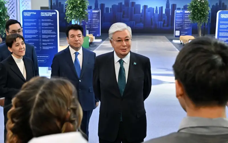 Касым-Жомарт Токаев прокомментировал ситуацию вокруг Украины