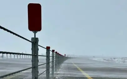 дорога, ограждение, трасса