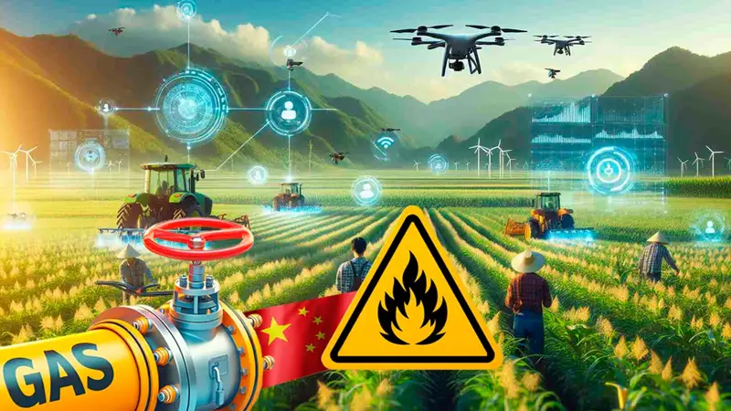 Экспорт газа в Китай, ИИ в сельском хозяйстве