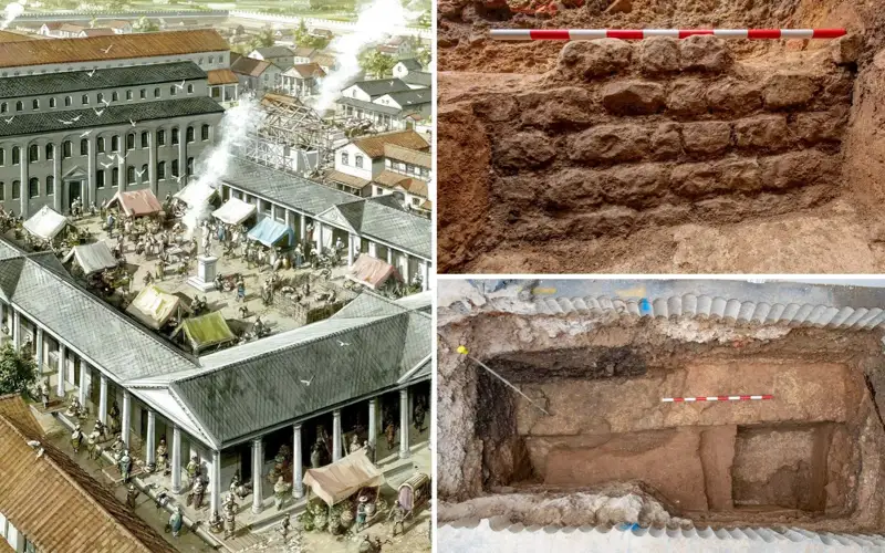 Археологи обнаружили необычную рим-скую базилику под лондонским офисом