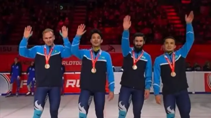 Шорт-тректен Қазақстан құрамасы әлемдік тур кезеңінде үздік үштіктен көрінді