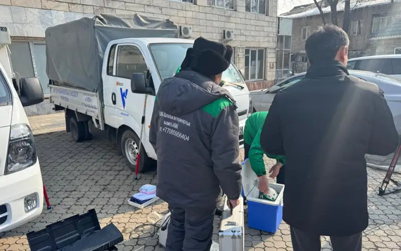 Almatyda jedel veterınarııalyq kómek iske qosyldy
