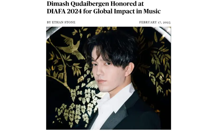 The renowned magazine ROLLING STONE has published an article about Dimash Qudaibergen