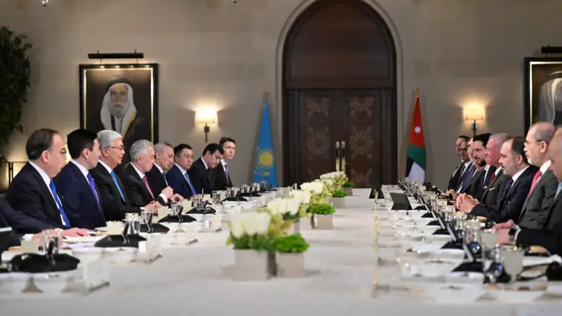 Президент Касым-Жомарт Токаев провел переговоры с Королем Иордании Абдаллой II бен аль-Хусейном