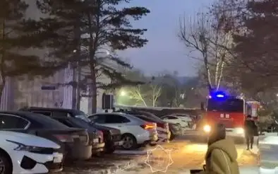 пожар в ТЮЗ в Астане