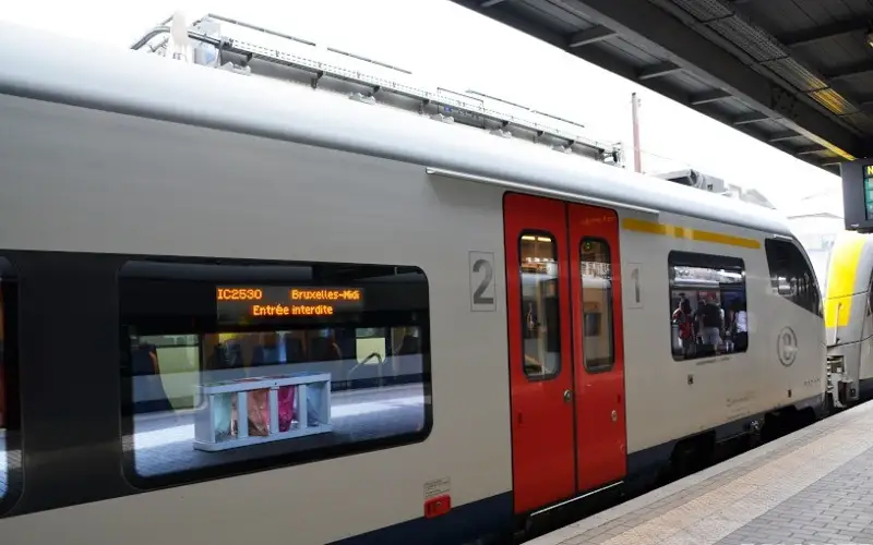 поезда в Бельгии