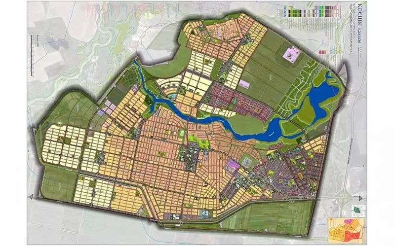 Утвержден генплан города Косшы до 2038 года