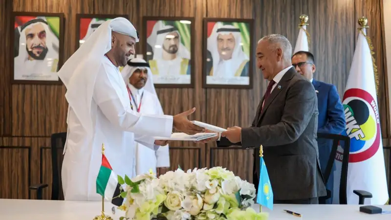 Қазақстан және Біріккен Араб Әмірліктерінің каратэ федерациясы меморандумға қол қойды 