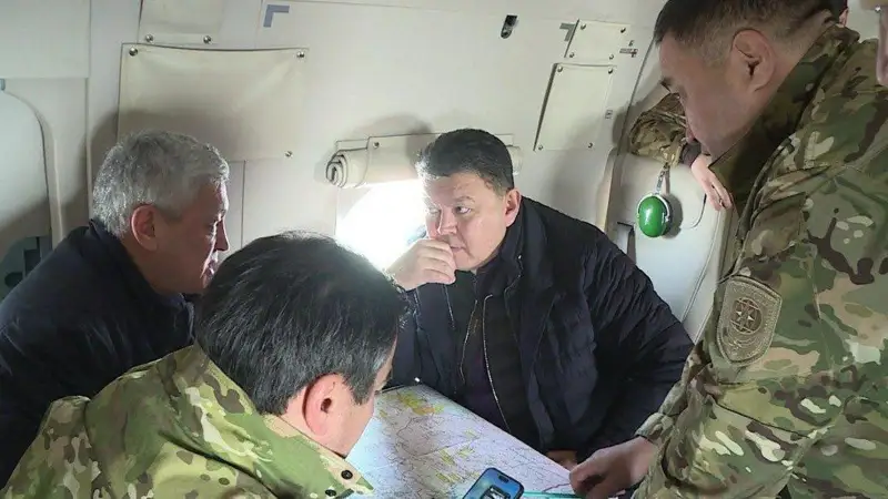 Qanat Bozymbaev Qaraǵandy oblysynyń sý tasqyny kezeńine daıyndyǵyn tekserdi 