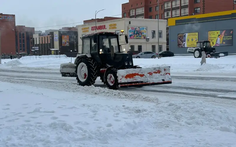 снег Актобе