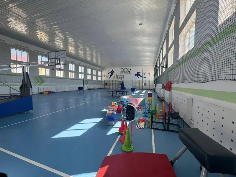 спортзал в современной школе