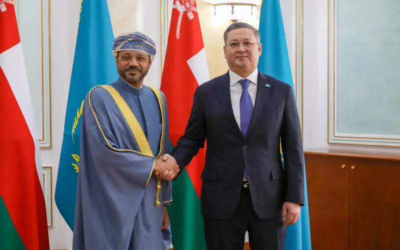 Қазақстан мен Оман сұлтандығының қарым-қатынасы қайта жанданады 