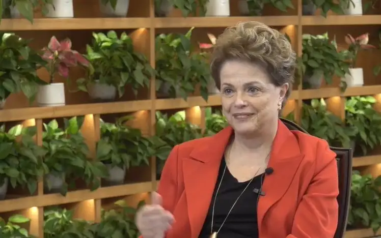 Экс-президент Бразилии и глава банка БРИКС Дилма Руссефф