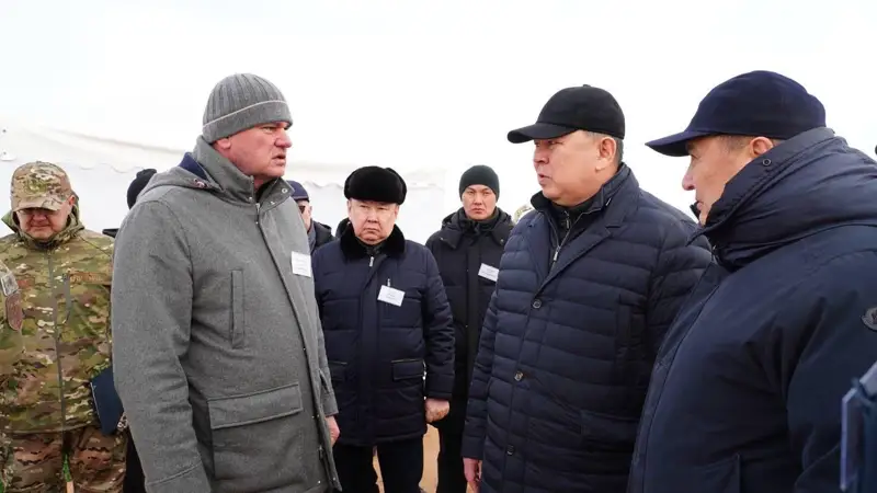 Меры по защите пристоличной территории от паводков проверил Канат Бозумбаев