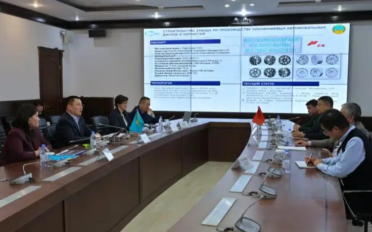 巴甫洛达尔州长会晤中企代表 探讨铝制轮毂项目投资