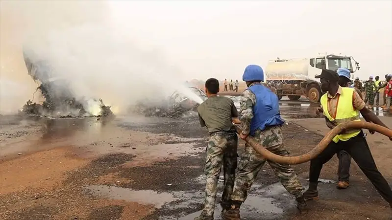 Суданда әскери ұшақ апатқа ұшырады