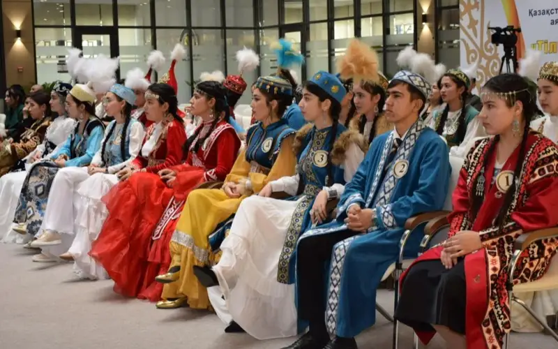 Конкурс на знание государственного языка провели в Туркестане