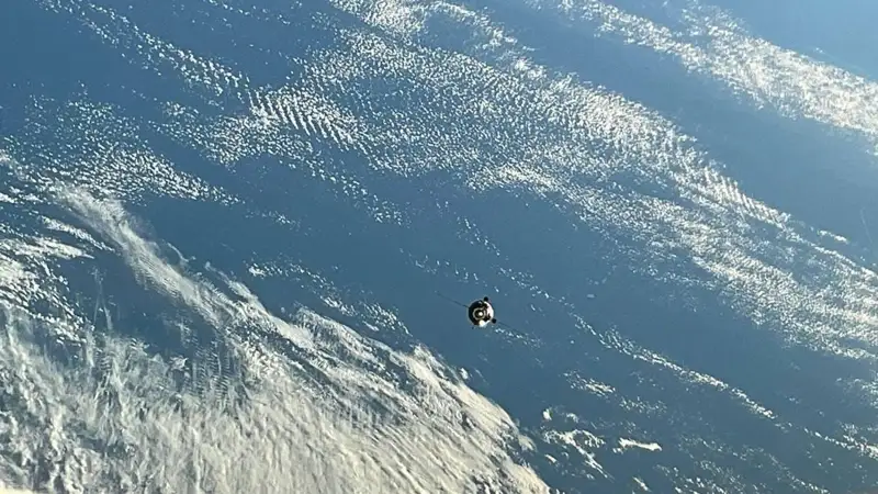 Несгораемые элементы грузового корабля «Прогресс МС-28» упали в Тихом океане