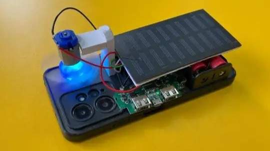 Astana schoolboy creates solar-powered phone charger