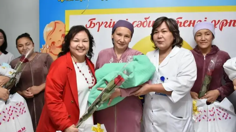 Birth rate down in Kazakhstan