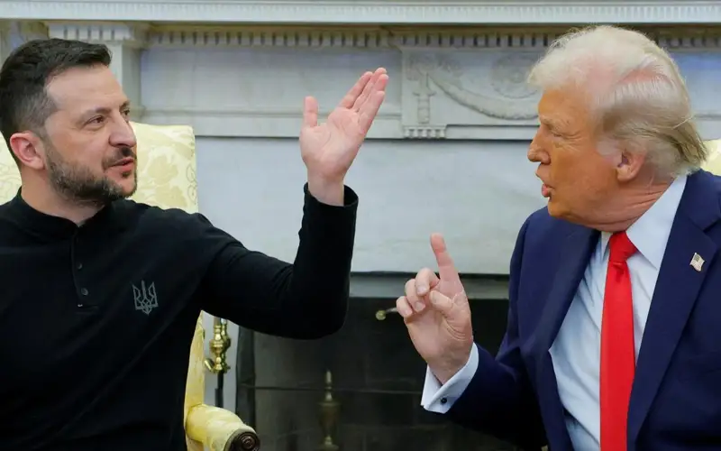 Ақ үйде Трамп пен Зеленскийдің кездесуі өтіп жатыр
