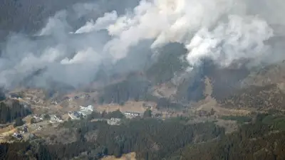 Wildfires in Japan 