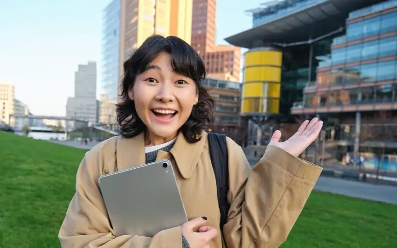 студенты в Китае