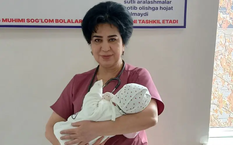 Tashkentte salmaǵy 7 keliden asatyn qyz bala dúnıege keldi