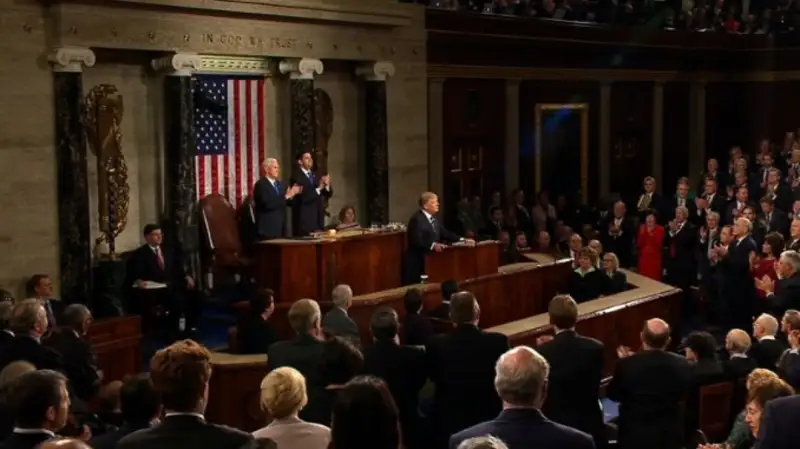 Трамп выступит на совместном заседании Конгресса