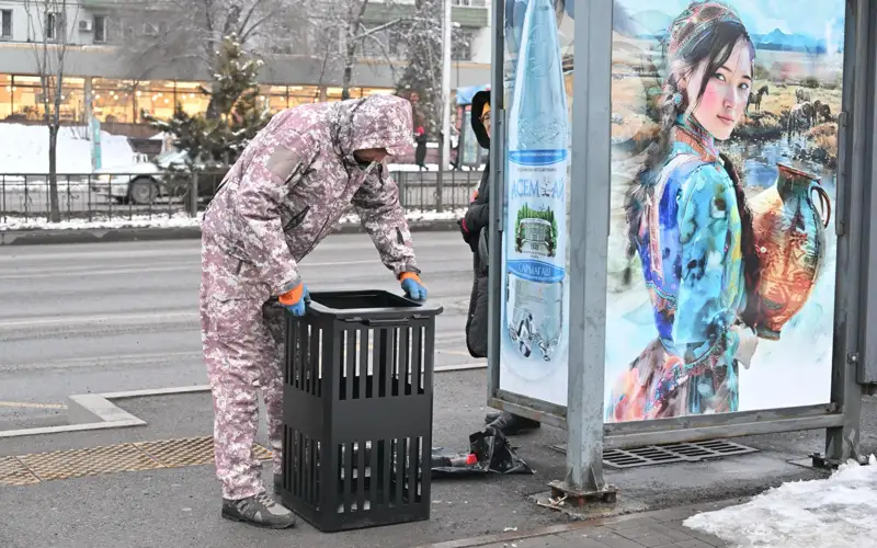 В Алматы установят более 12 тысяч антивандальных урн