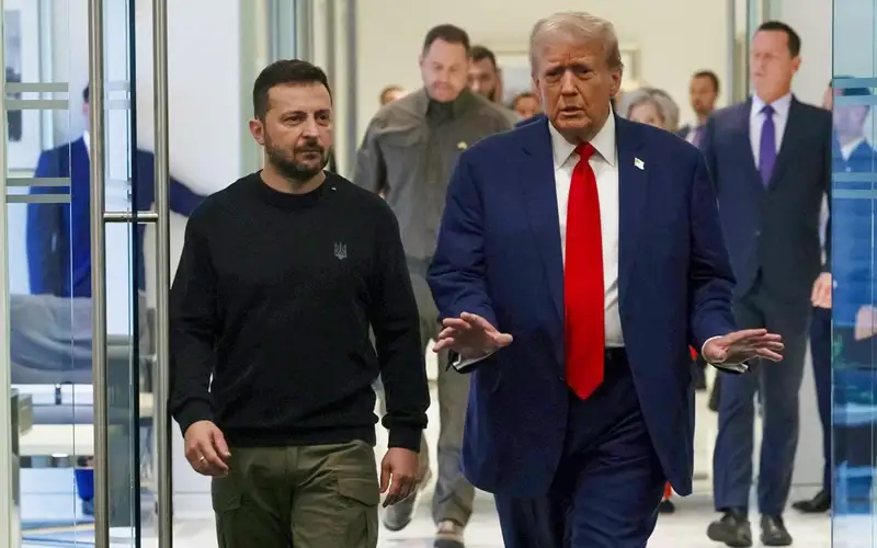 Зеленский и Трамп