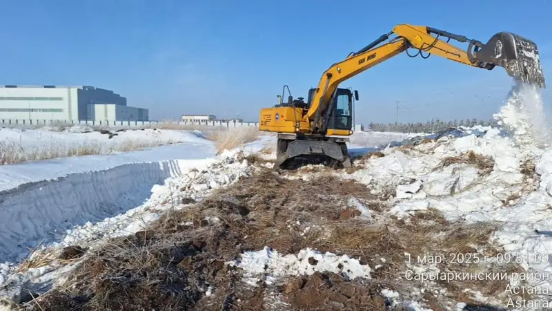 Что делают для предотвращения паводков в Астане