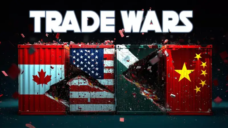Трамп спровоцировал торговую войну с Канадой, Китаем и Мексикой