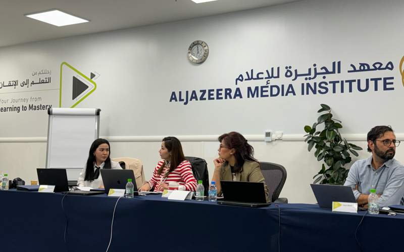 Журналисты ТРК Президента прошли обучение в «Al Jazeera» Журналисты ТРК Президента прошли обучение в «Al Jazeera»