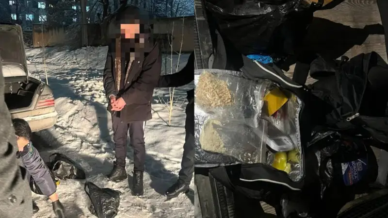 Более килограмма «синтетики» изъяли в Алматы