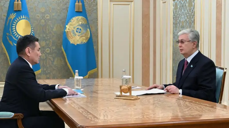  Глава государства принял акима Восточно-Казахстанской области Нурымбета Сактаганова