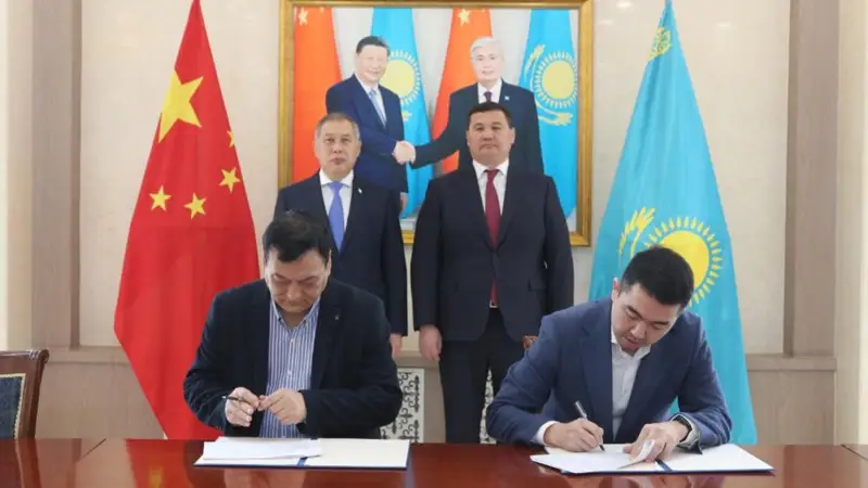 Қытайлық компаниялармен екіжақты келісімге қол қойылды