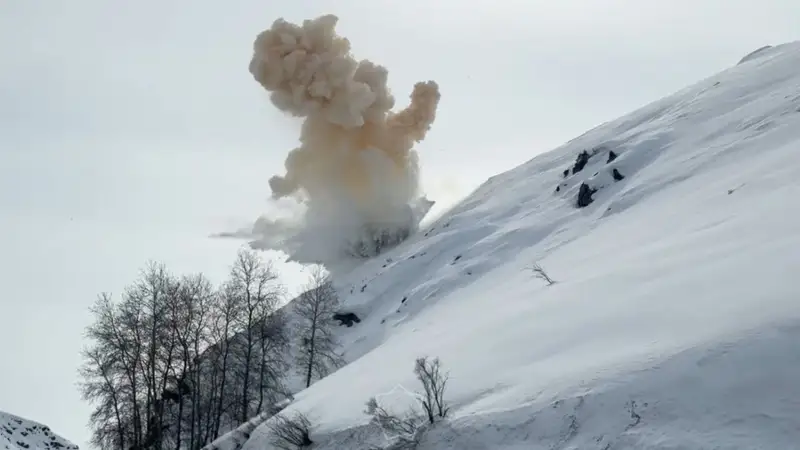 Спуск лавин в ВКО