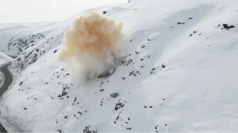 Спуск лавин в ВКО