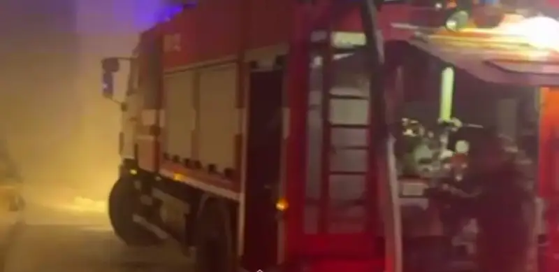 пожар в Костанае