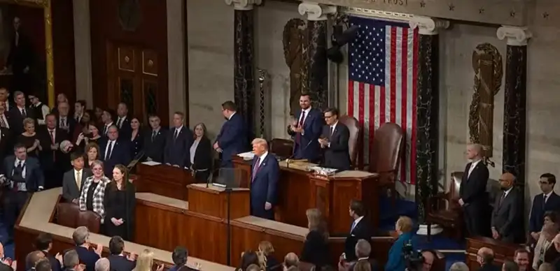 Трамп сообщил в Конгрессе, что получил письмо от Зеленского