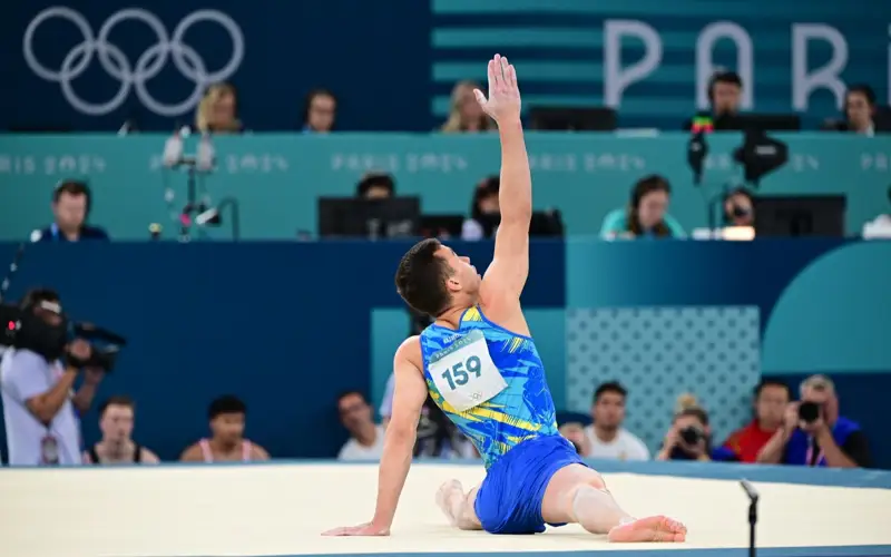 Kazakhstani gymnast Milad Karimi advances to final at Baku World Cup