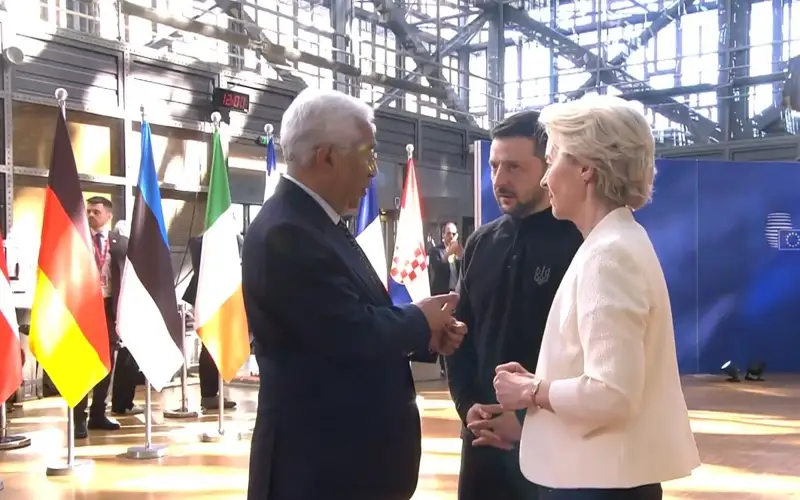 Зеленский прибыл на саммит Евросоюза 