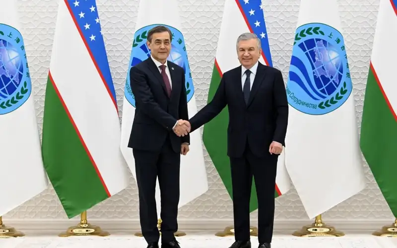 Мирзиёев ва ШҲТ бош котиби хавфсизликка таҳдидларга қарши курашни муҳокама қилди