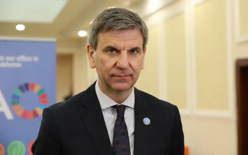 BUU-nyń azyq-túlik jáne aýyl sharýashylyǵy uıymynyń bas dırektorynyń orynbasary, Eýropa jáne Ortalyq Azııa boıynsha óńirlik ókili Vıorel Gýtsý