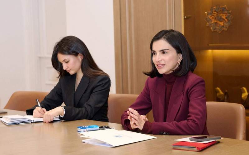 Саида Мирзиёева встретилась с послом Казахстана Саида Мирзиёева