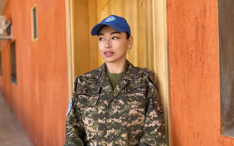 Сания Теленчинова миротворец