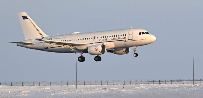 President of Italy arrives in Astana